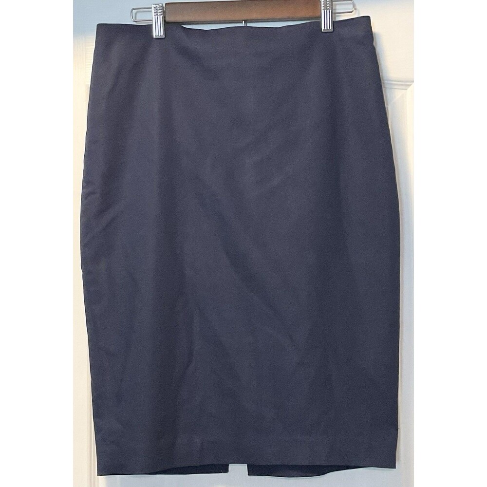 Express Women's Knee-Length Pencil Skirt Blue, Size 10